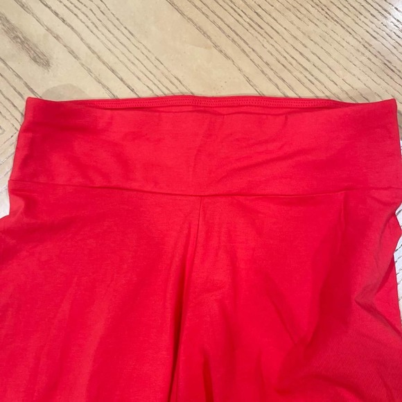 0410 New Women's Puma Orange Biker Shorts - Picture 5 of 11